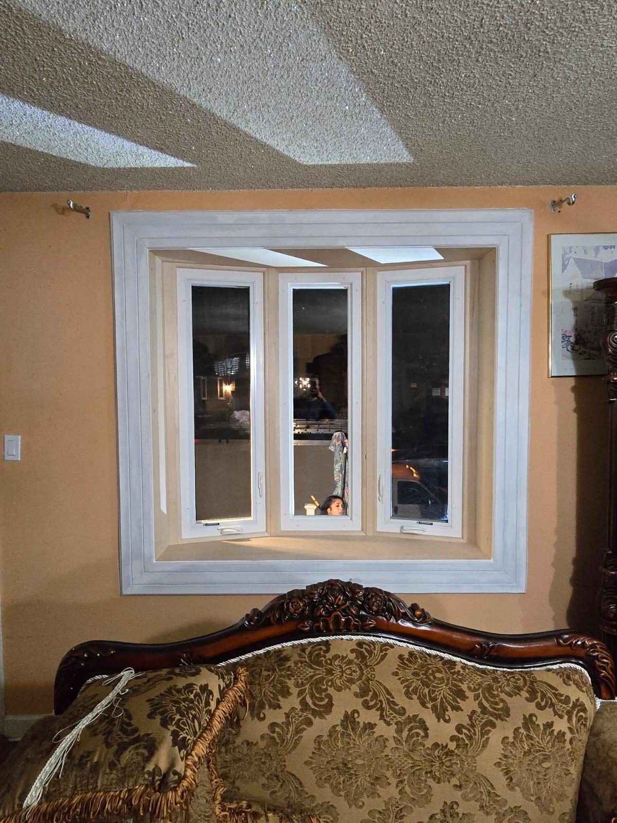 double hung window replacement in Bucks County Pennsylvania home