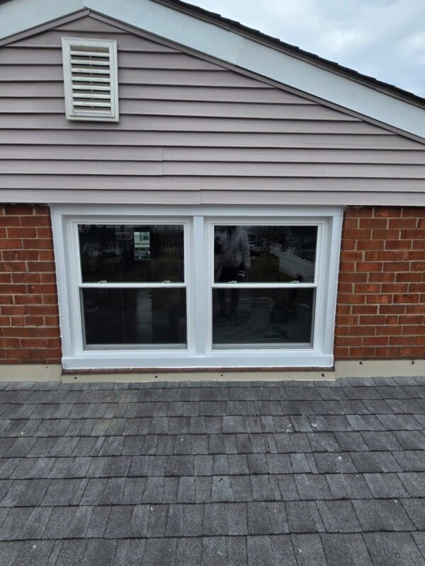 custom window installation in older Pennsylvania home with non-standard opening dimensions