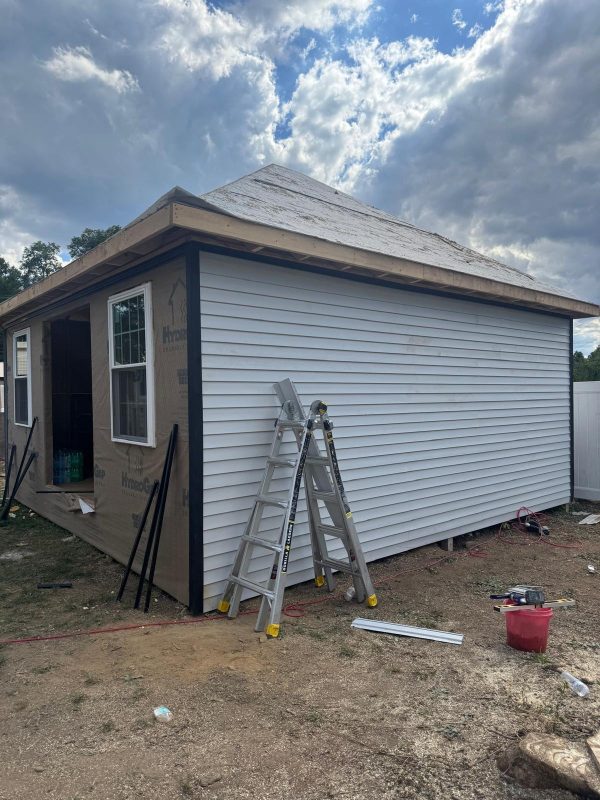 Custom Backyard Shed Construction (4)