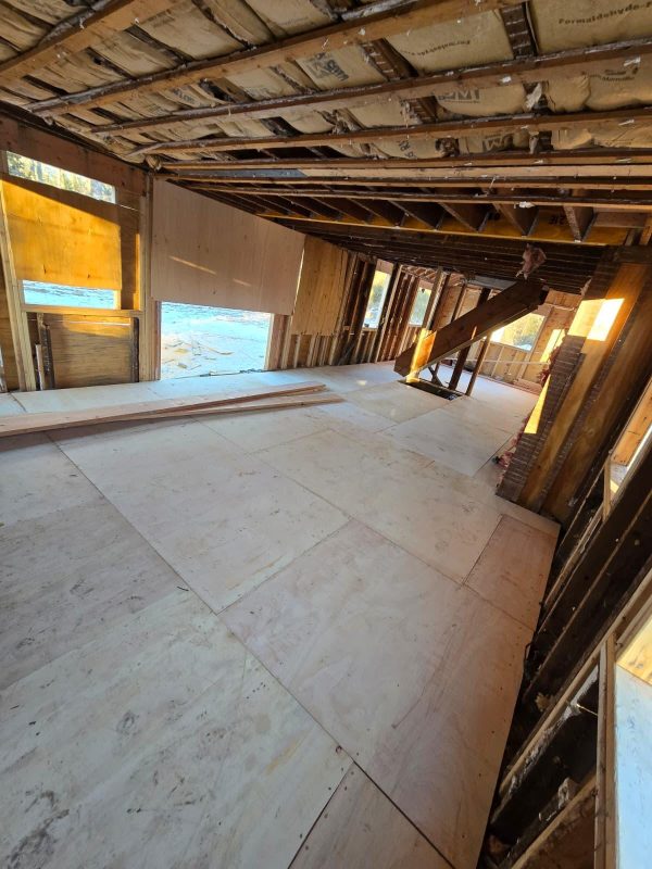 Structural Framing and Floor Reconstruction | Santos Replacement